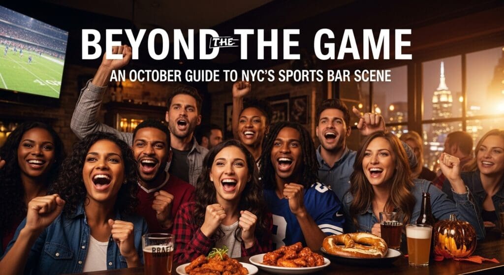 Beyond the Game An October Guide to NYC's Sports Bar Scene - HelpNewYork.com