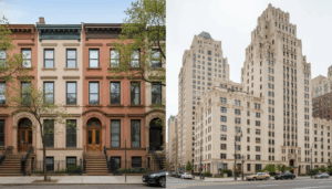 bronx-vs-brooklyn-architecture - HelpNewYork.com Comparison of Brooklyn brownstones and Bronx Art Deco architecture