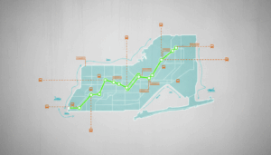 brooklyn-queens-transit-map-1 - HelpNewYork.com Map of Brooklyn to Queens G train and bus transit routes