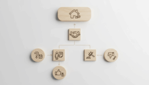 Flowchart for requesting a lease sublet in NYC