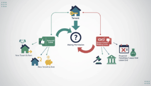 nyc-lease-sublet-flowchart - HelpNewYork.com Flowchart for requesting a lease sublet in NYC