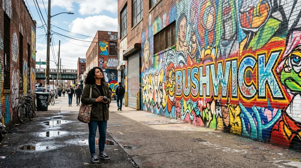 Discovering NYC Street Art Murals in Bushwick Beyond